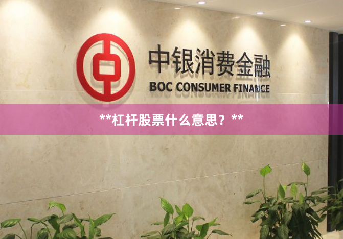 **杠杆股票什么意思？**